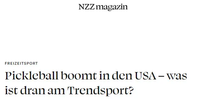 NZZ Magazin