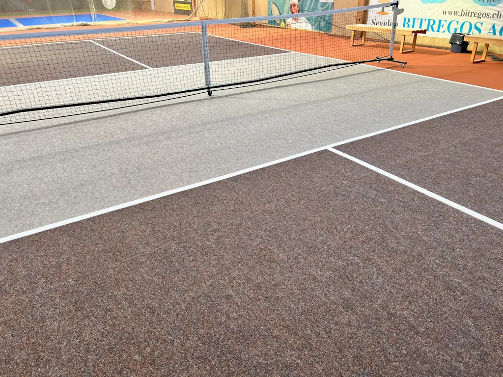 Pickleball Court Feld in Grabs bei der Tennisschule Illich
