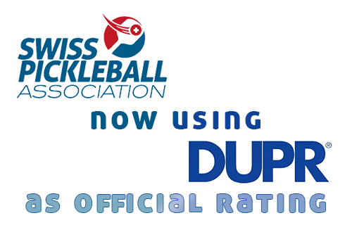Swiss Pickleball Association DUPR as official rating