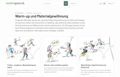 Pickleball mobilesport